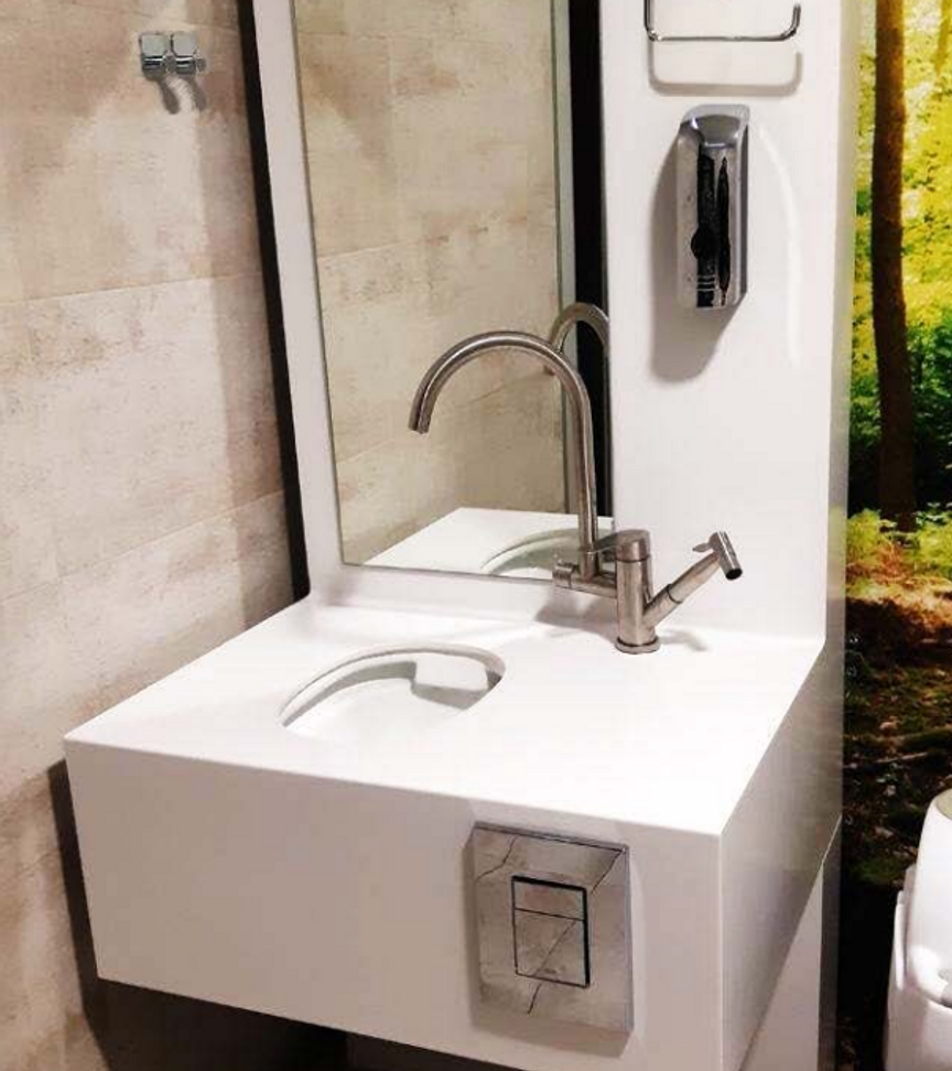 Bagni per persone Stomizatti, modelo EmptyMe
