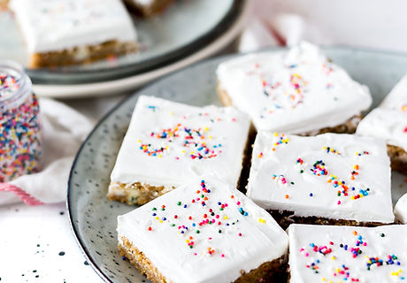 Blondies with Icing