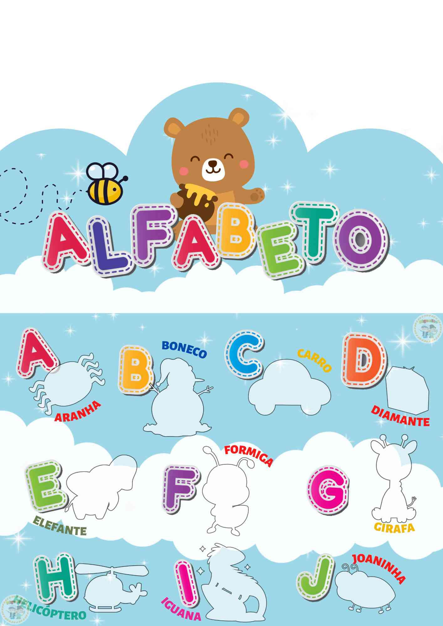 PDF ALFABETO DE PAREDE