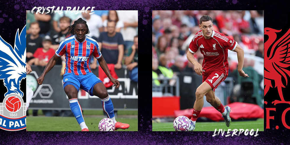 คริสตัล พาเลซ vs ลิเวอร์พูล ที่สนามเวมบลีย์ เวลา 21:00 น. (ไทย)