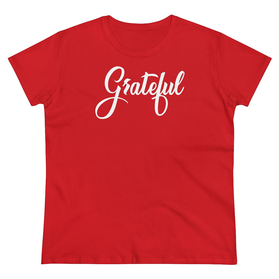 Thumbnail: "Grateful" Ladies T-Shirt