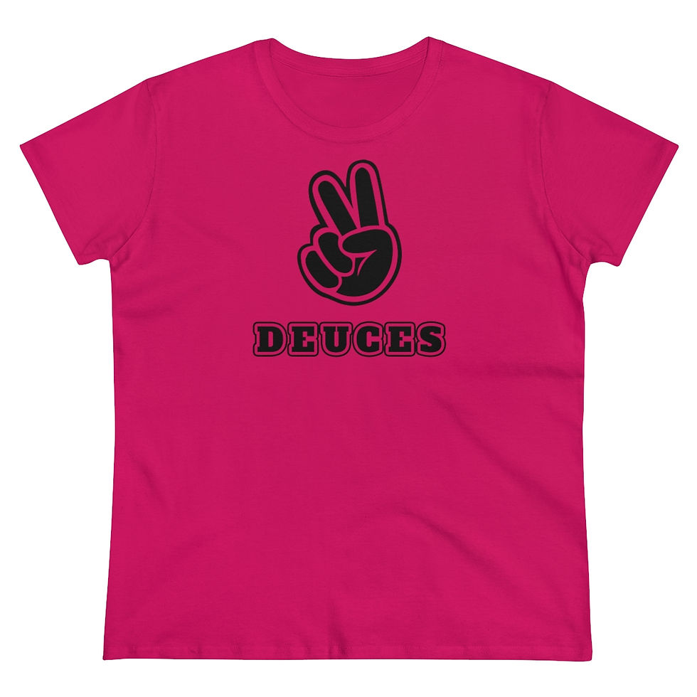 Thumbnail: "Deuces" Ladies T-Shirt