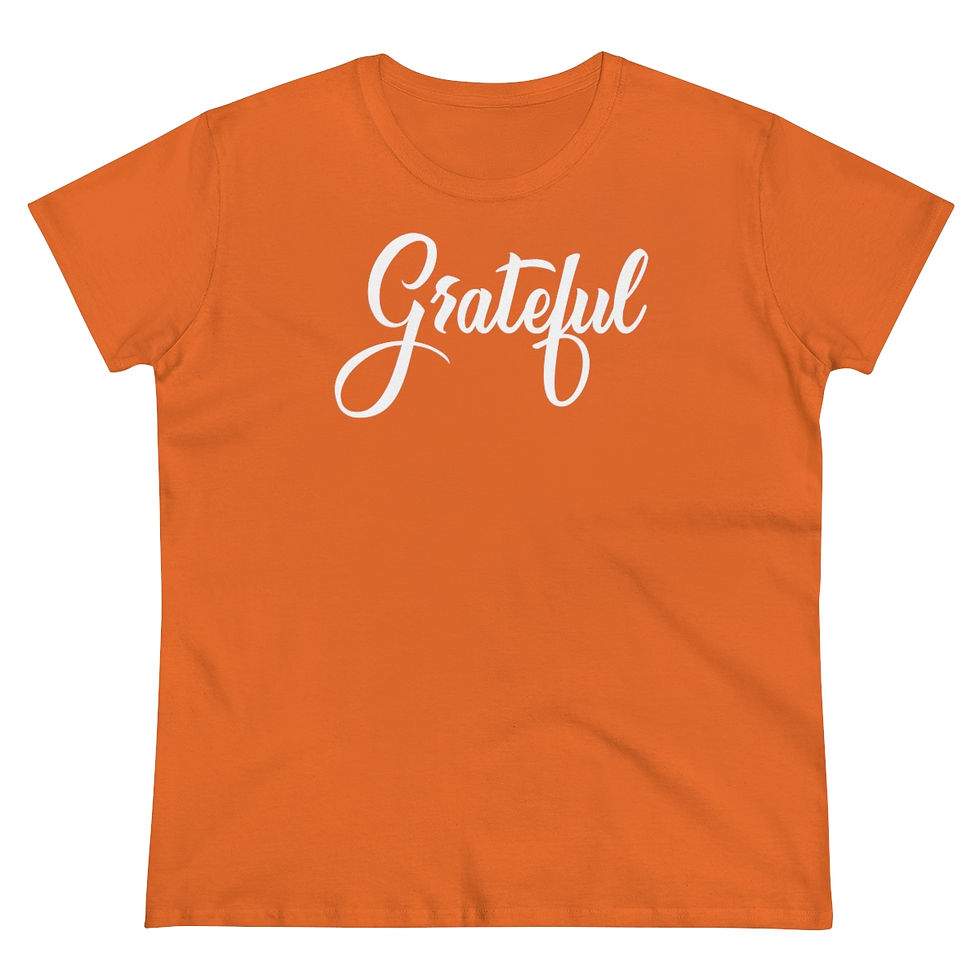 Thumbnail: "Grateful" Ladies T-Shirt