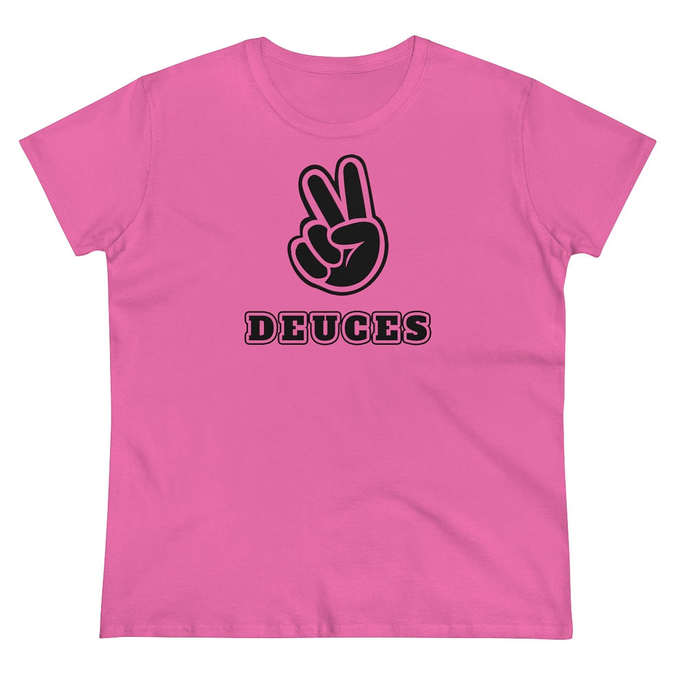 Thumbnail: "Deuces" Ladies T-Shirt