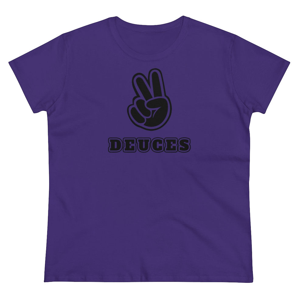 Thumbnail: "Deuces" Ladies T-Shirt