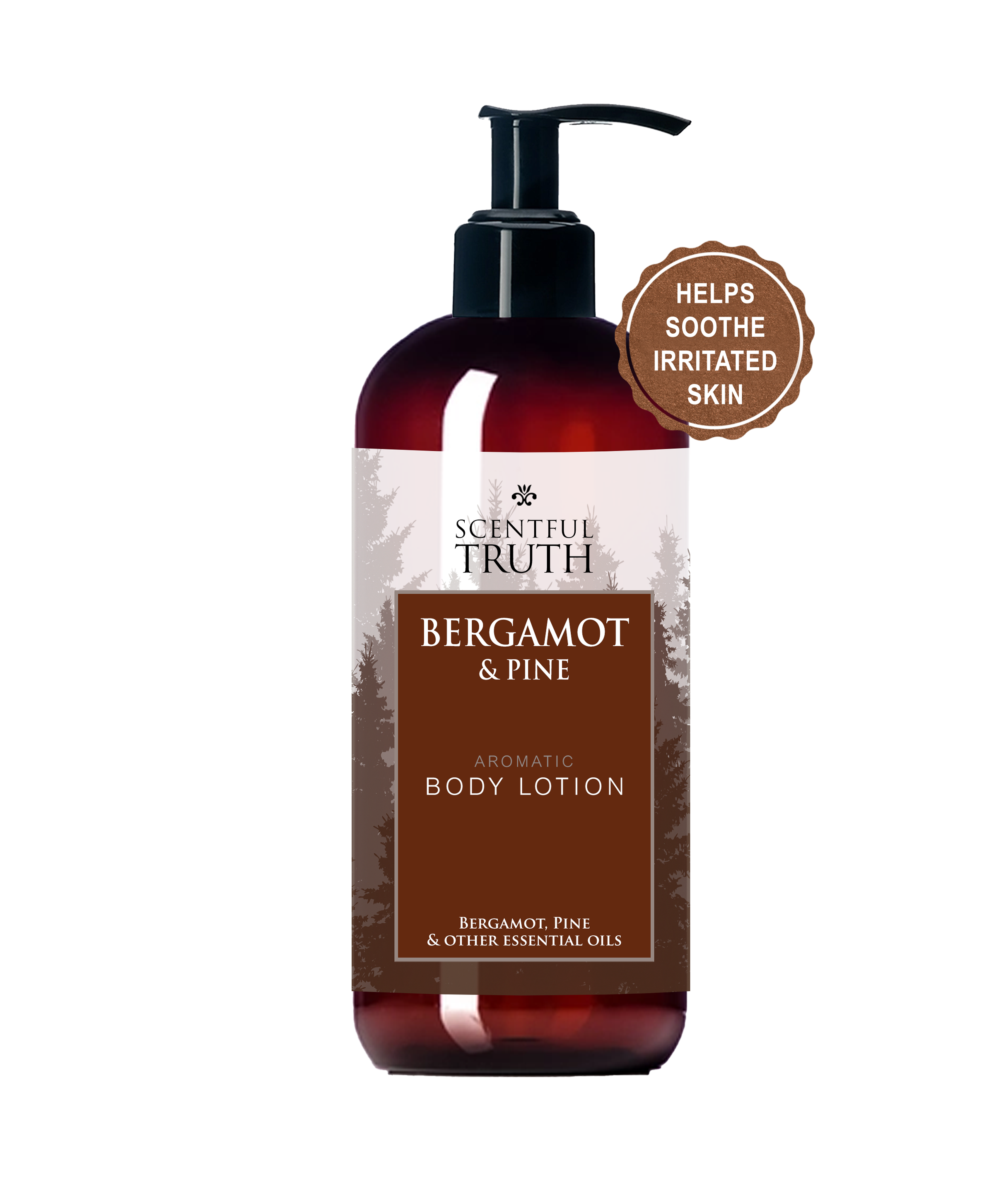 Bergamot & Pine Body Lotion with Shea Butter & Vitamin E