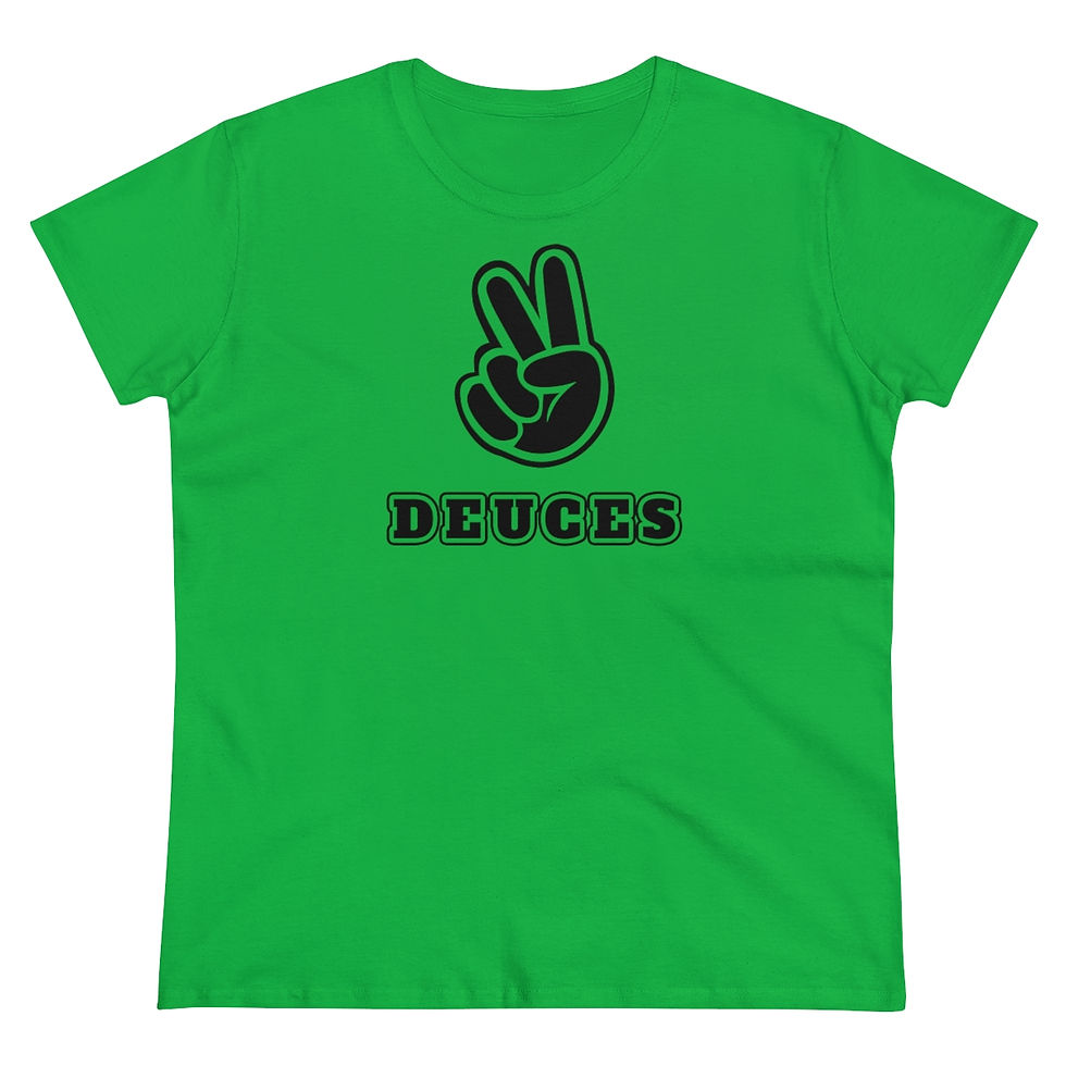 Thumbnail: "Deuces" Ladies T-Shirt