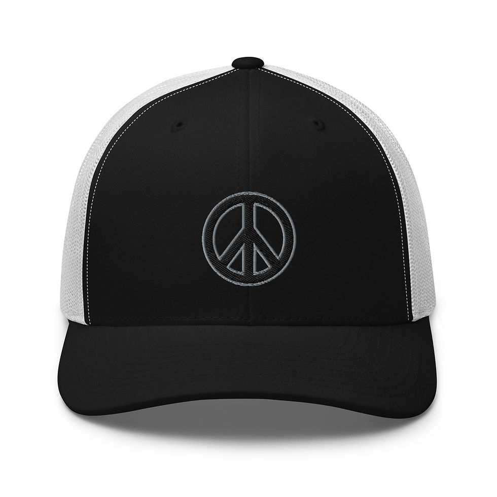 Thumbnail: " Peace Sign" Trucker Cap