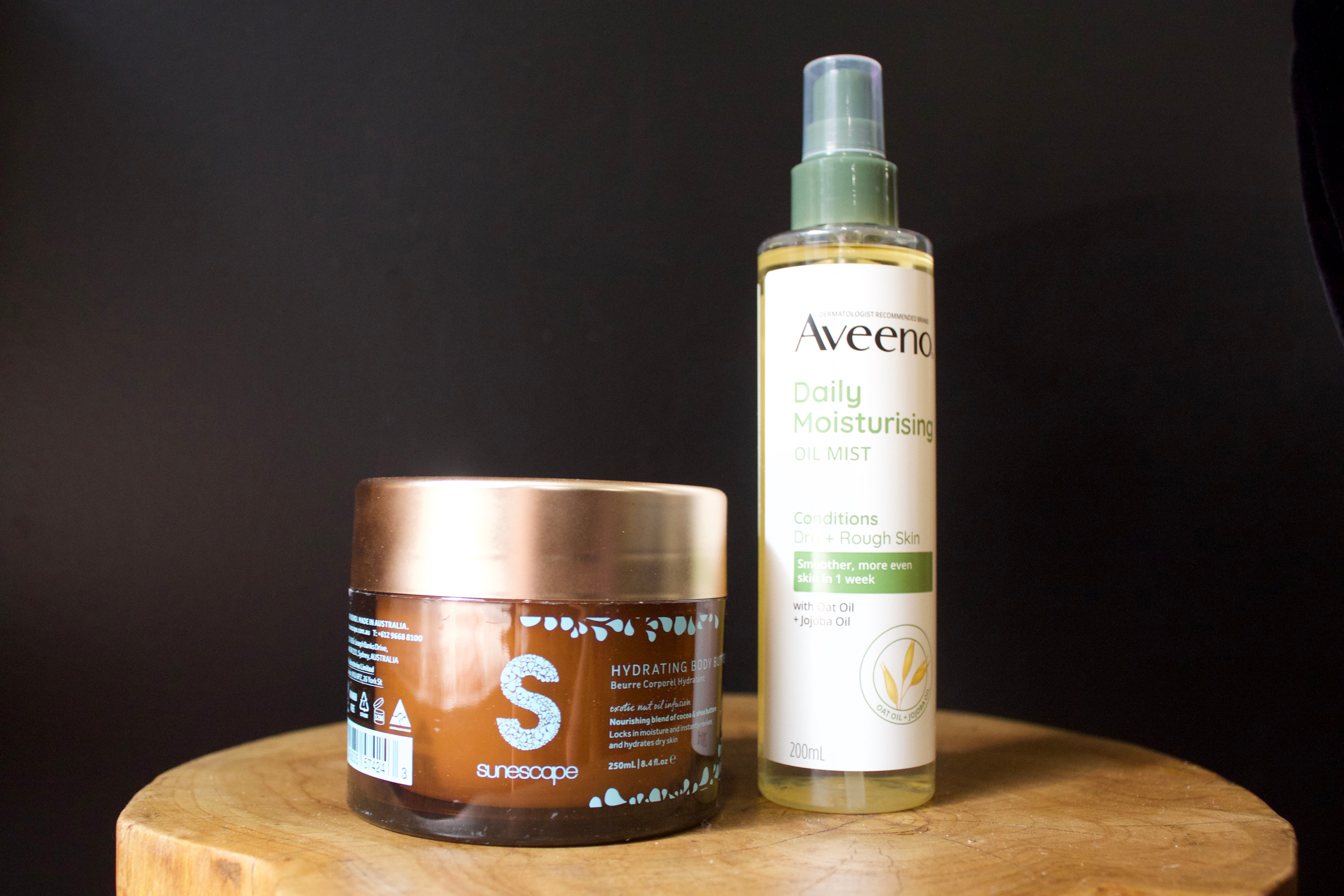 HydraGlow Kit with body oil and moisturiser for long-lasting fake tan by Personal Tanner Brisbane.