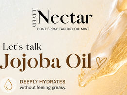 Jojoba oil's benefits for the skin post spray tanning
