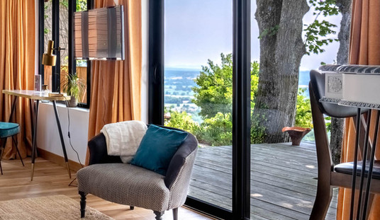 Romantic getaway in Vichy: lodge with Nordic bath and subdued lighting