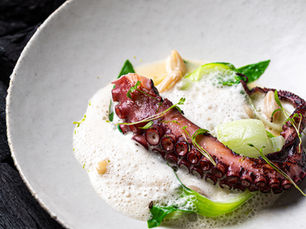 Poulpe Roti - Fumet de poisson