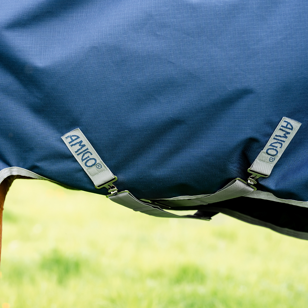 Miniatyrbild: Amigo ripstop 900D 50g - navy/titanium grey/silver