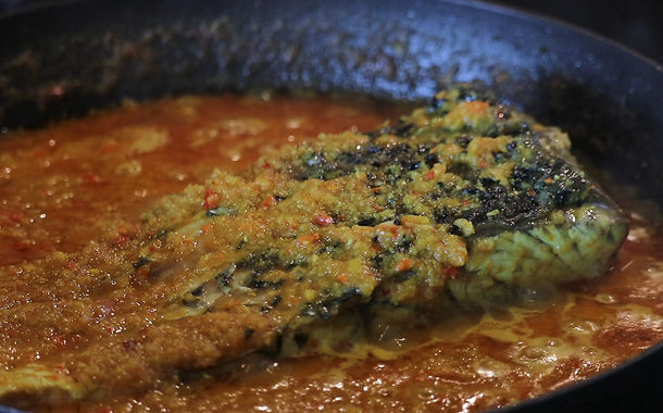 Fish Curry "Gulai Tumis Hu"