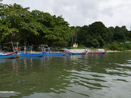 Boat trip to Pulau Kendi