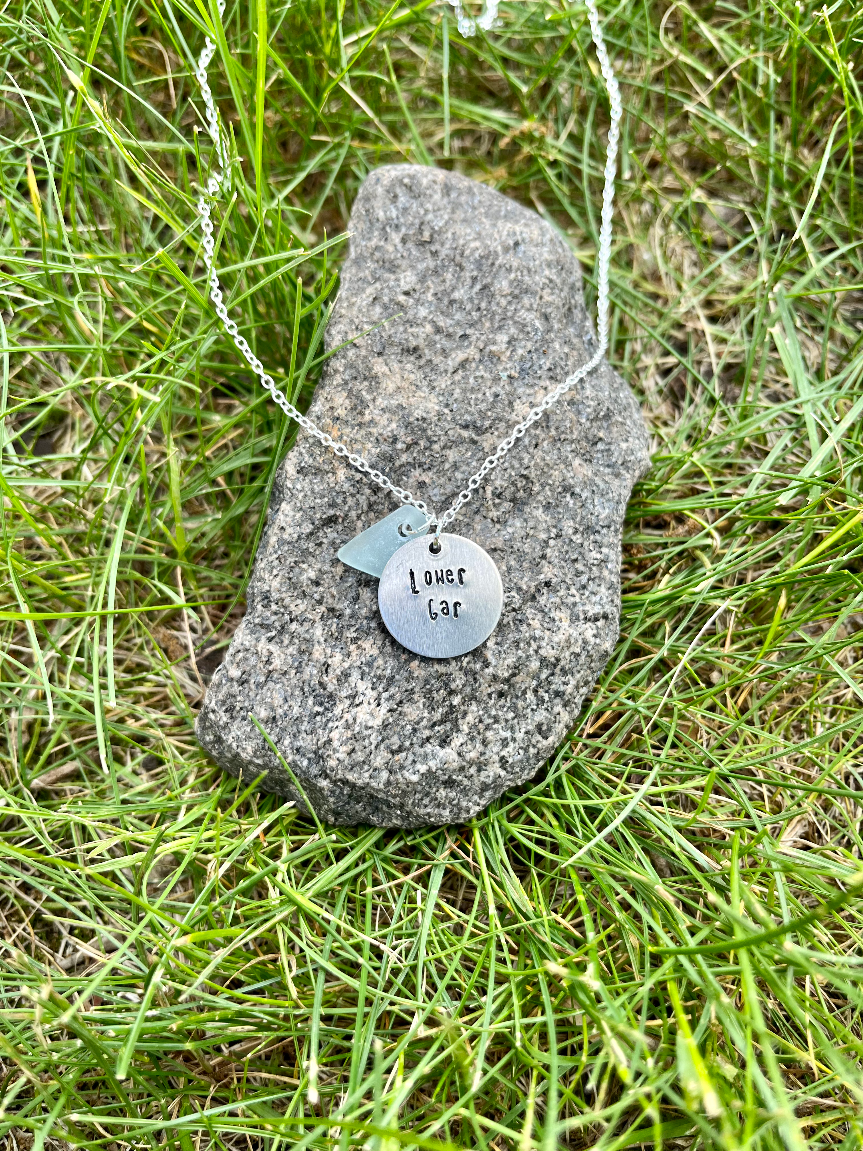 0.75" Lower Gar Necklace