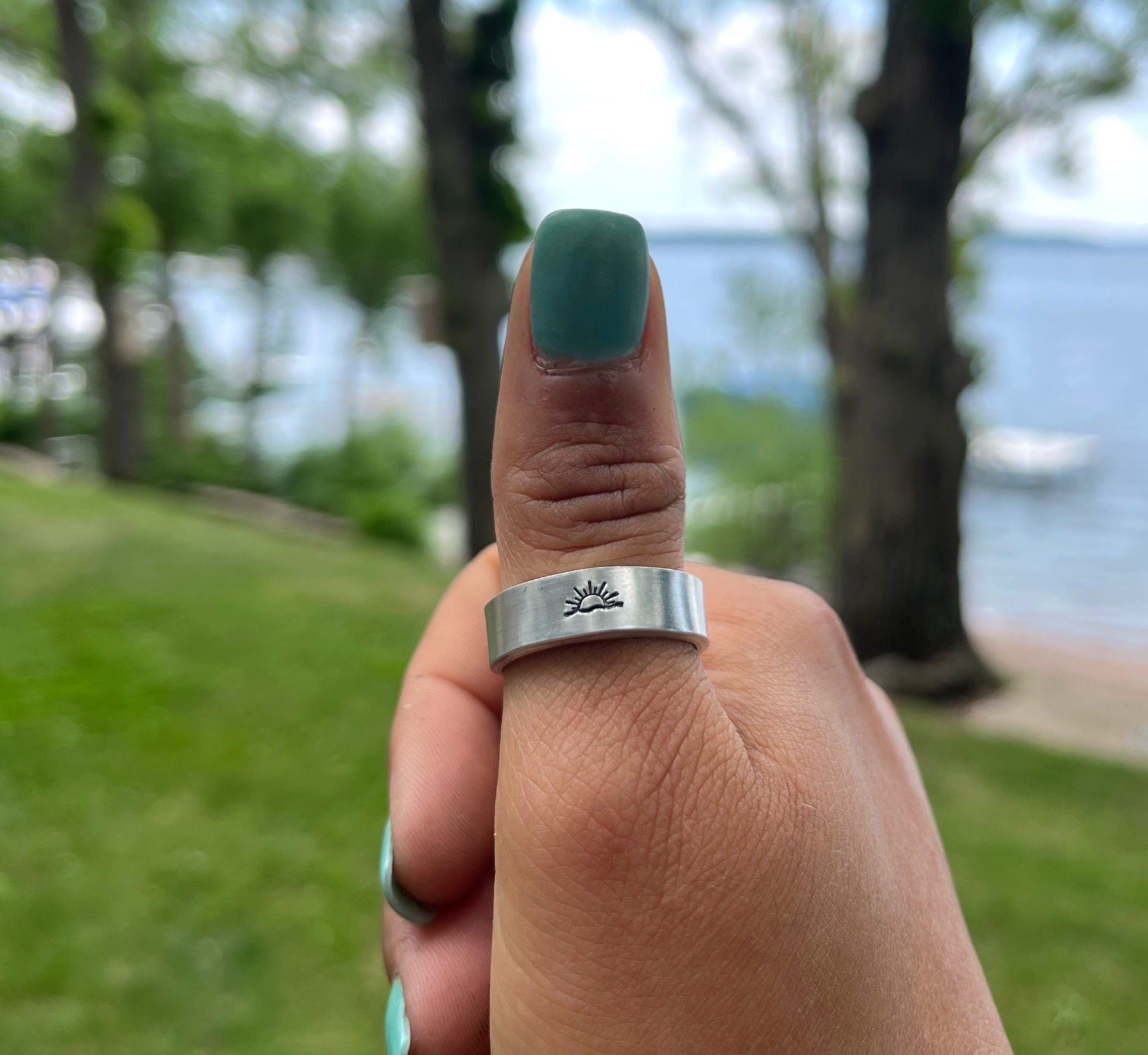 Sunset Aluminum Ring