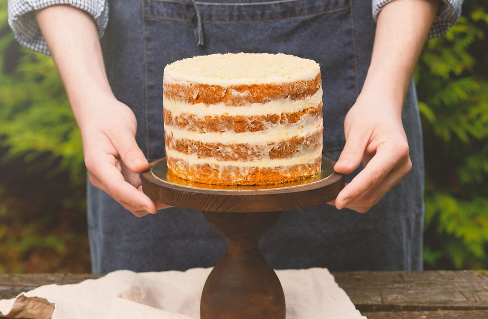 naked wedding cake glasgow
