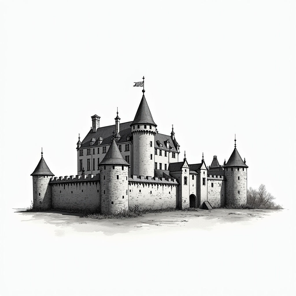 Heritage Castle Sketch