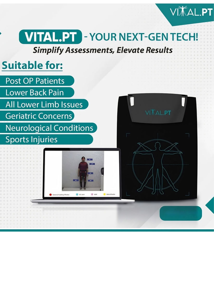 VITAL.PT system being used for geriatric fall prevention and neuromuscular rehab