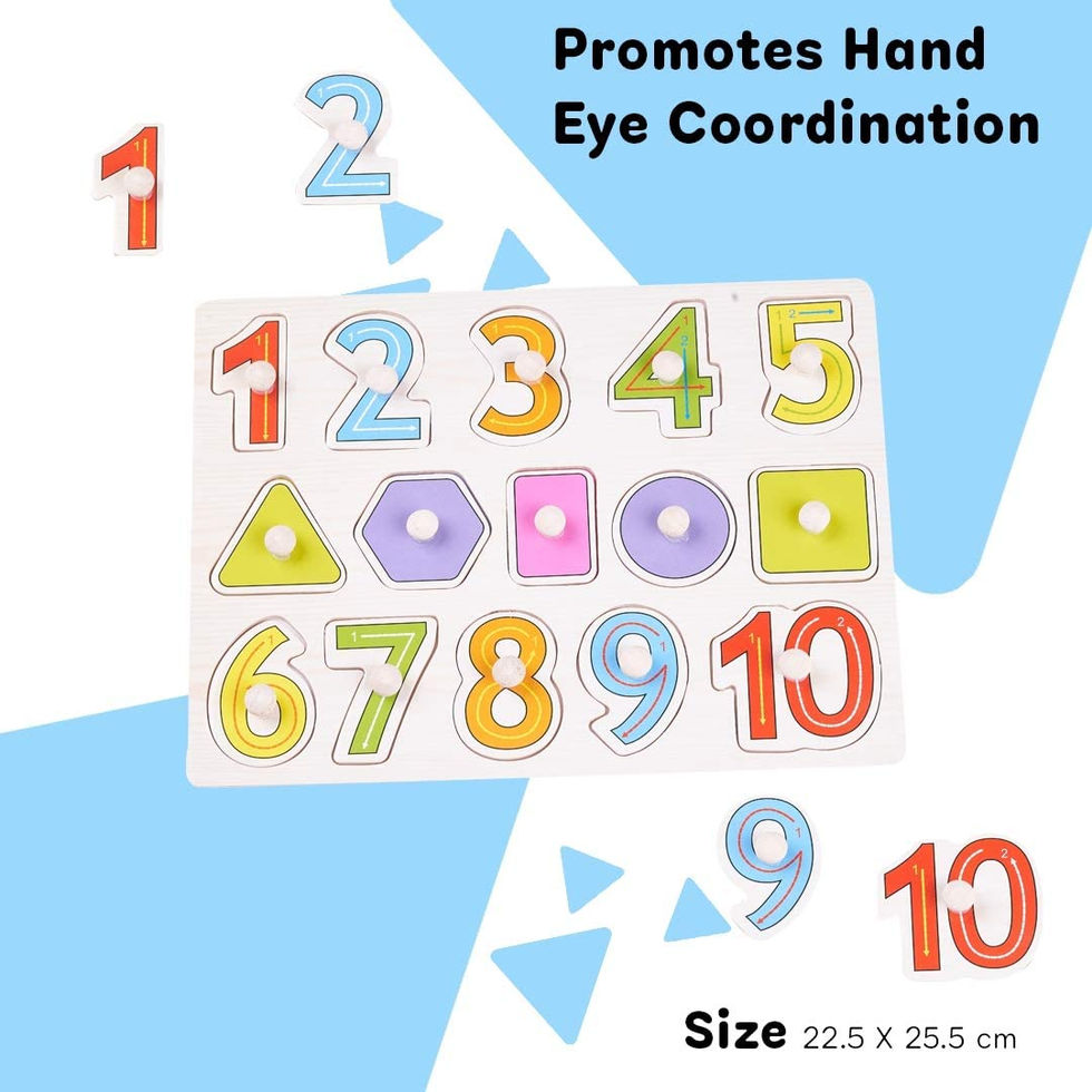 Wooden Numeric Board