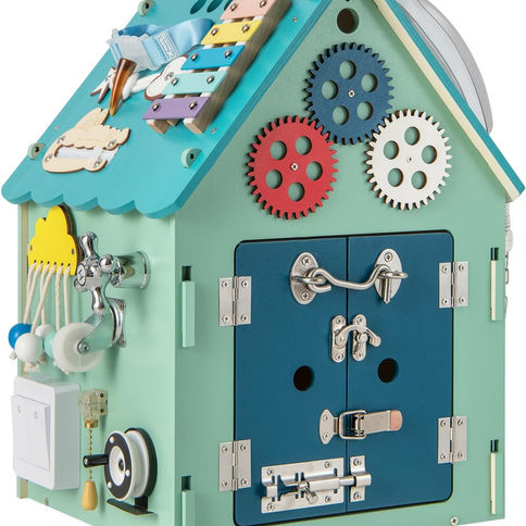 Wooden Playhouse Educational Toy House