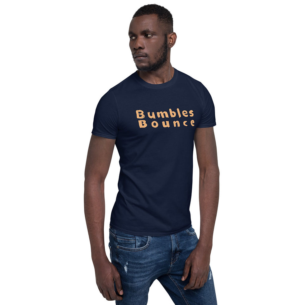Thumbnail: Bumbles Bounce Short-Sleeve Unisex T-Shirt