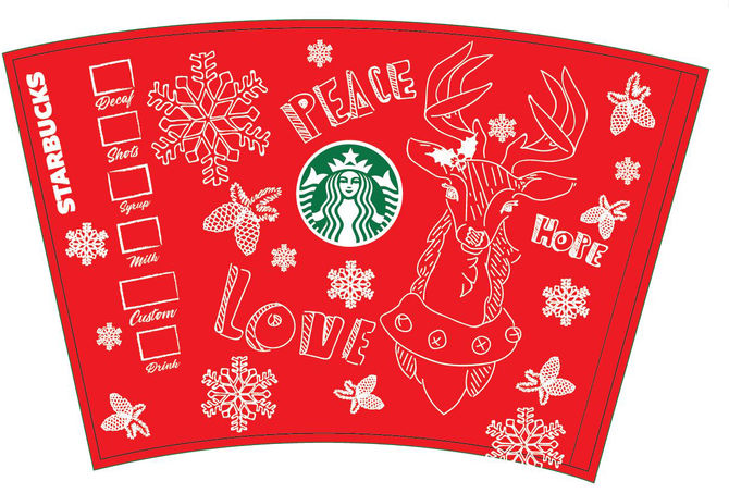 Starbucks cup design