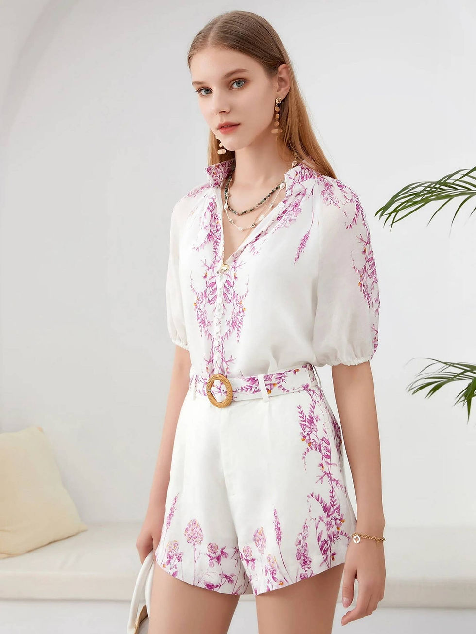 Shorts "Sole di lino" – eleganza e libertà in un gesto di stile