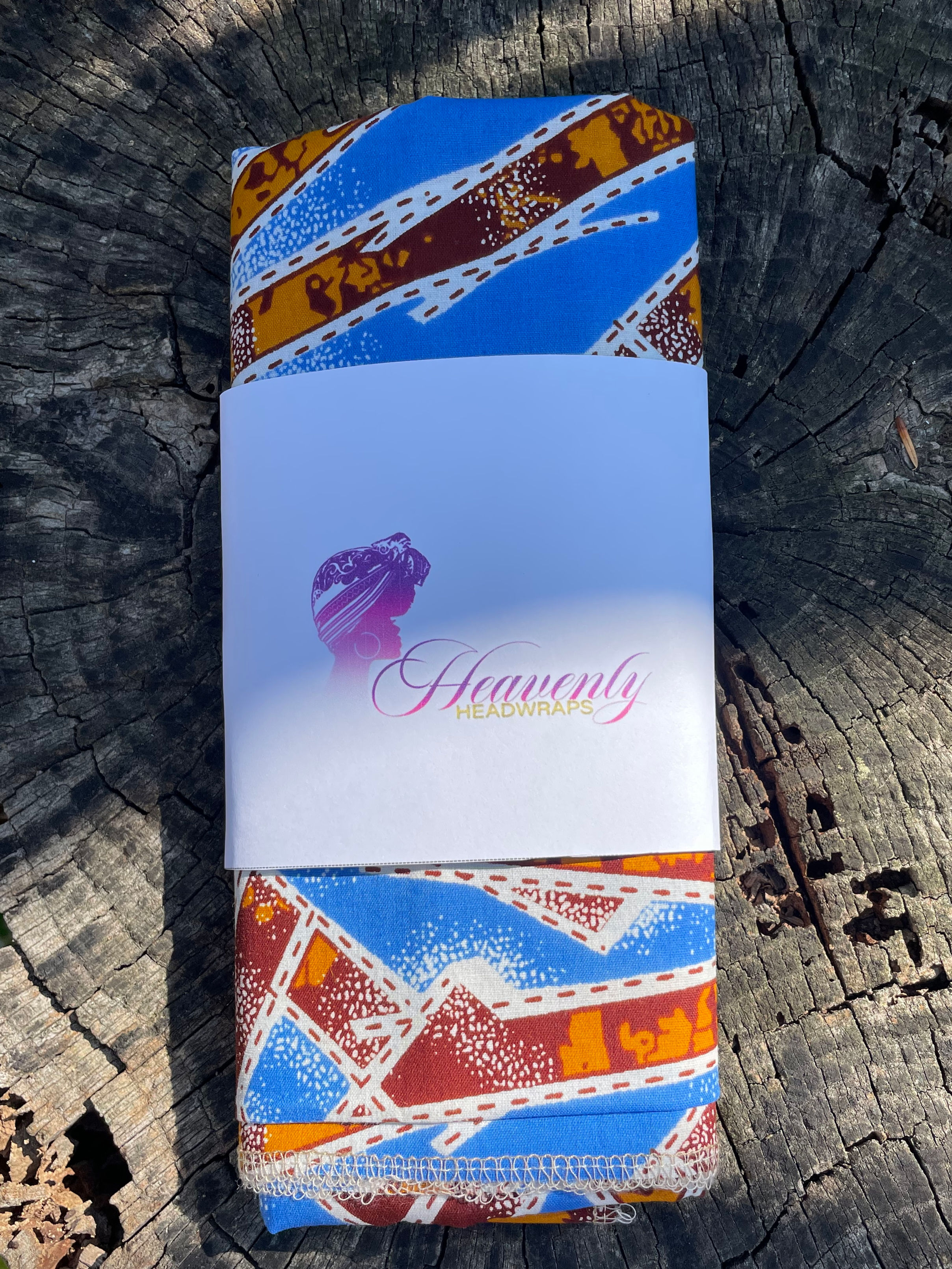 Sunny Days- African Print Headwrap 