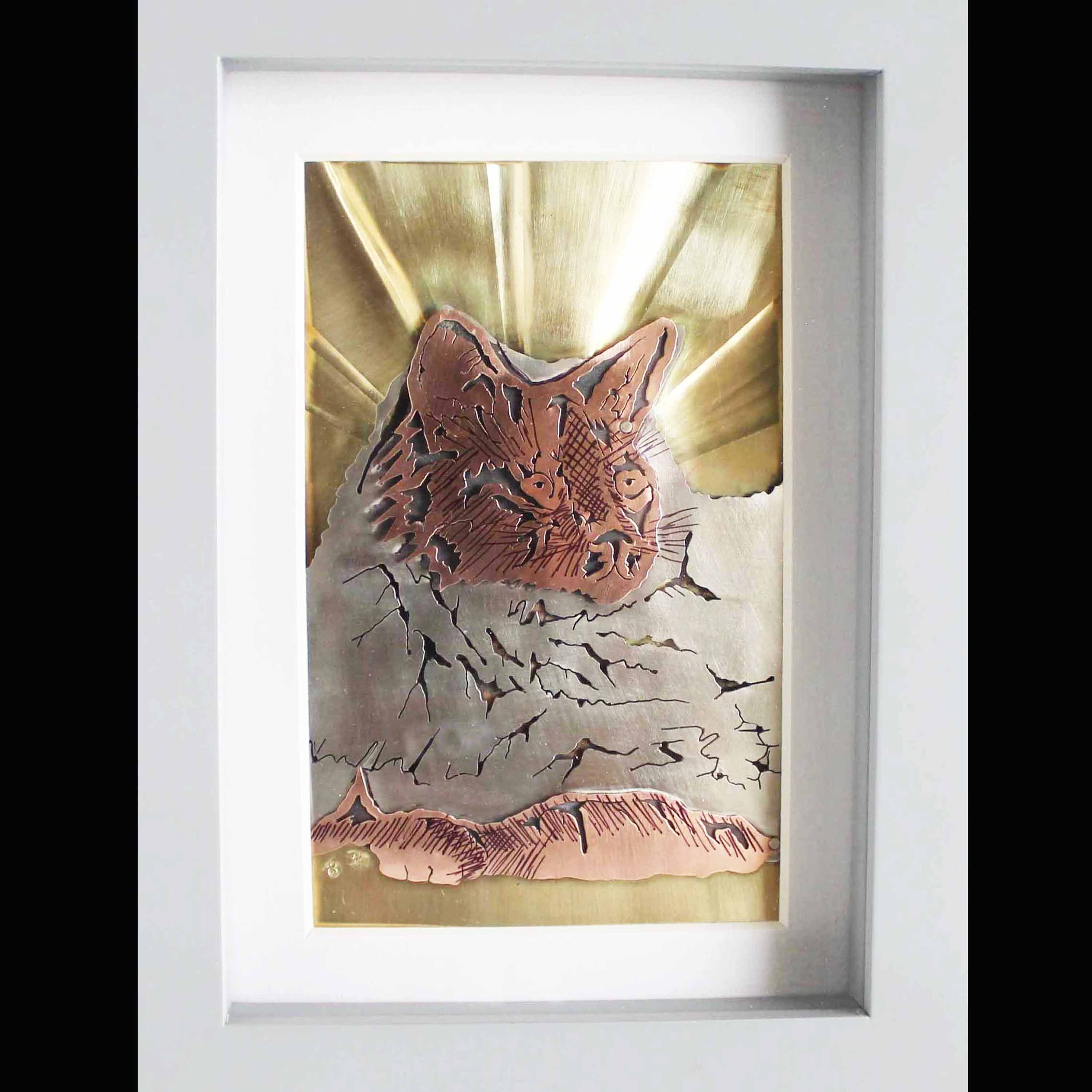 MetalScape-Himalayan Siamese| Metal Art| Catspaw Design| Alb., NM