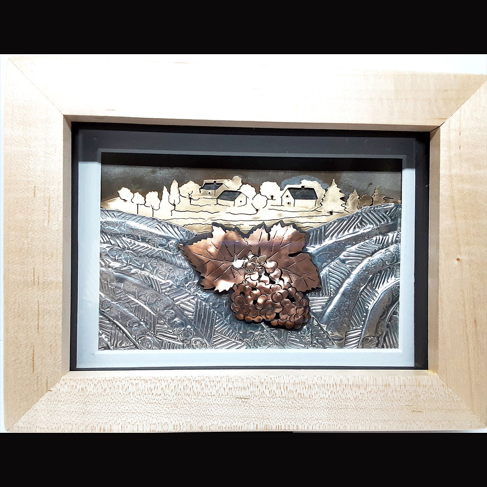 MetalScape- Vineyard | Metal Art |Catspaw Design| Alb., NM