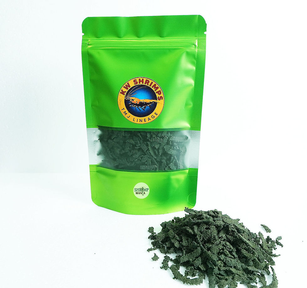 KW Shrimps food - Spinach Delight 50g