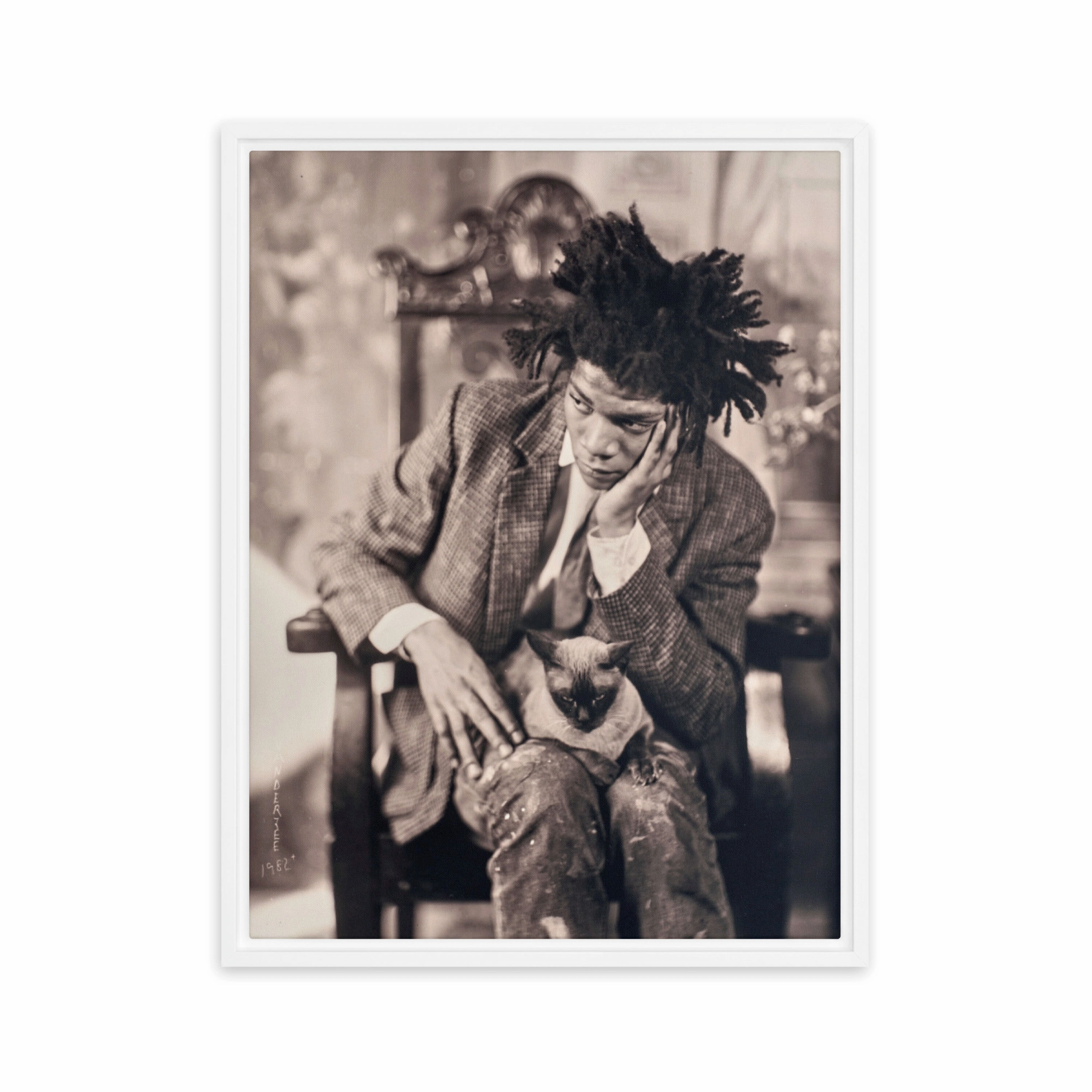 Jean-Michel Basquiat by James Van Der Zee