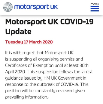 COVID-19 Announcement