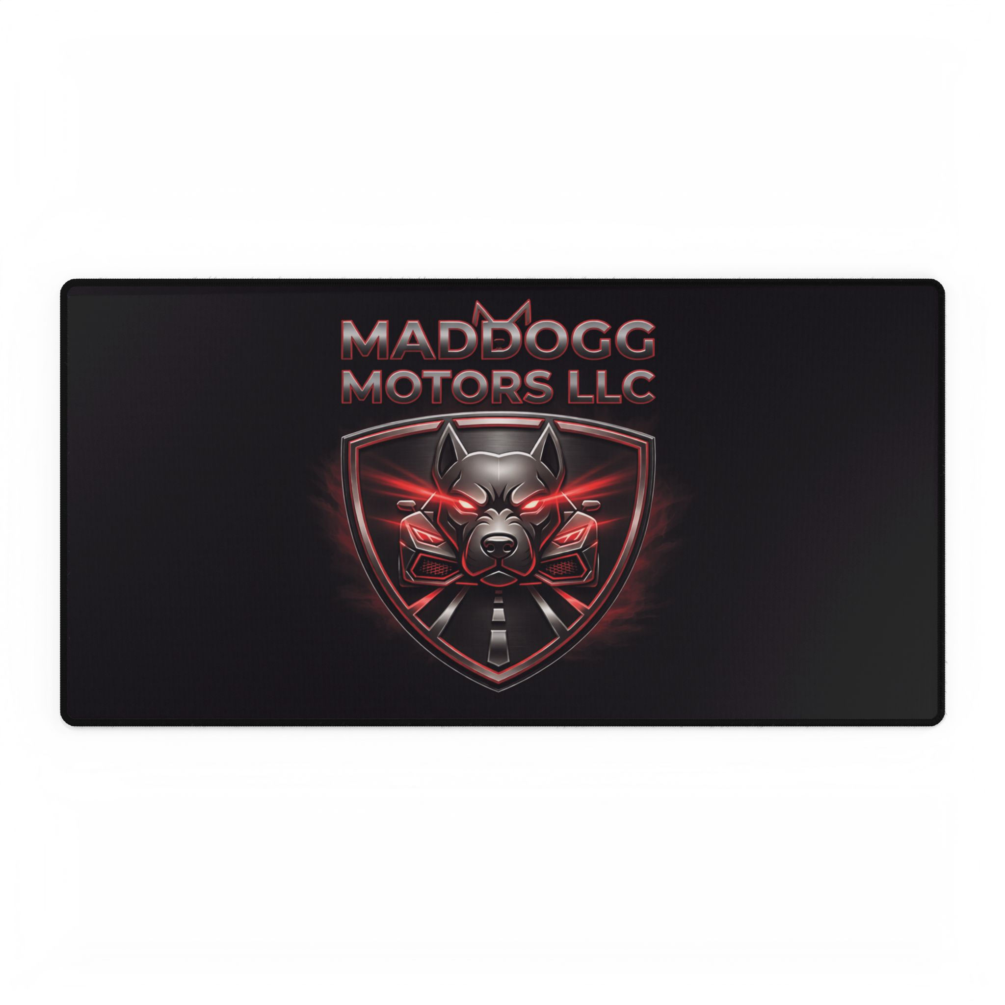 Maddogg Motors Logo Desk Mat — Large Gaming/Office Mousepad