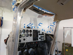 New windshield is installed