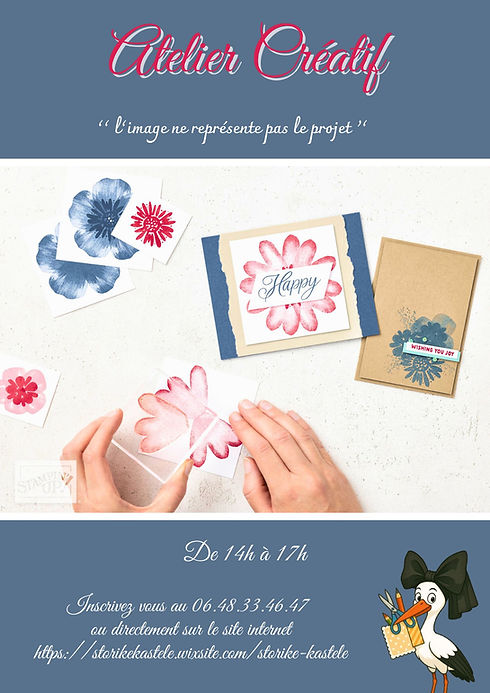 Atelier - Carte chevalet