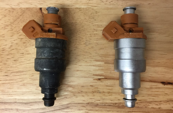 mechanical component cleaned using laser cleaning