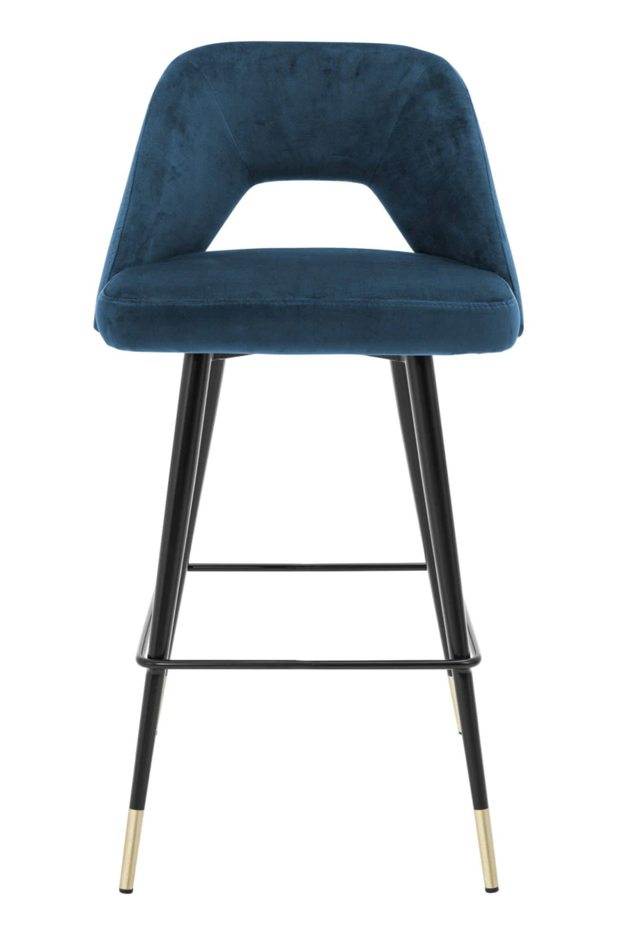 Blue Velvet Bar Stool | Eichholtz Avorio (OO)