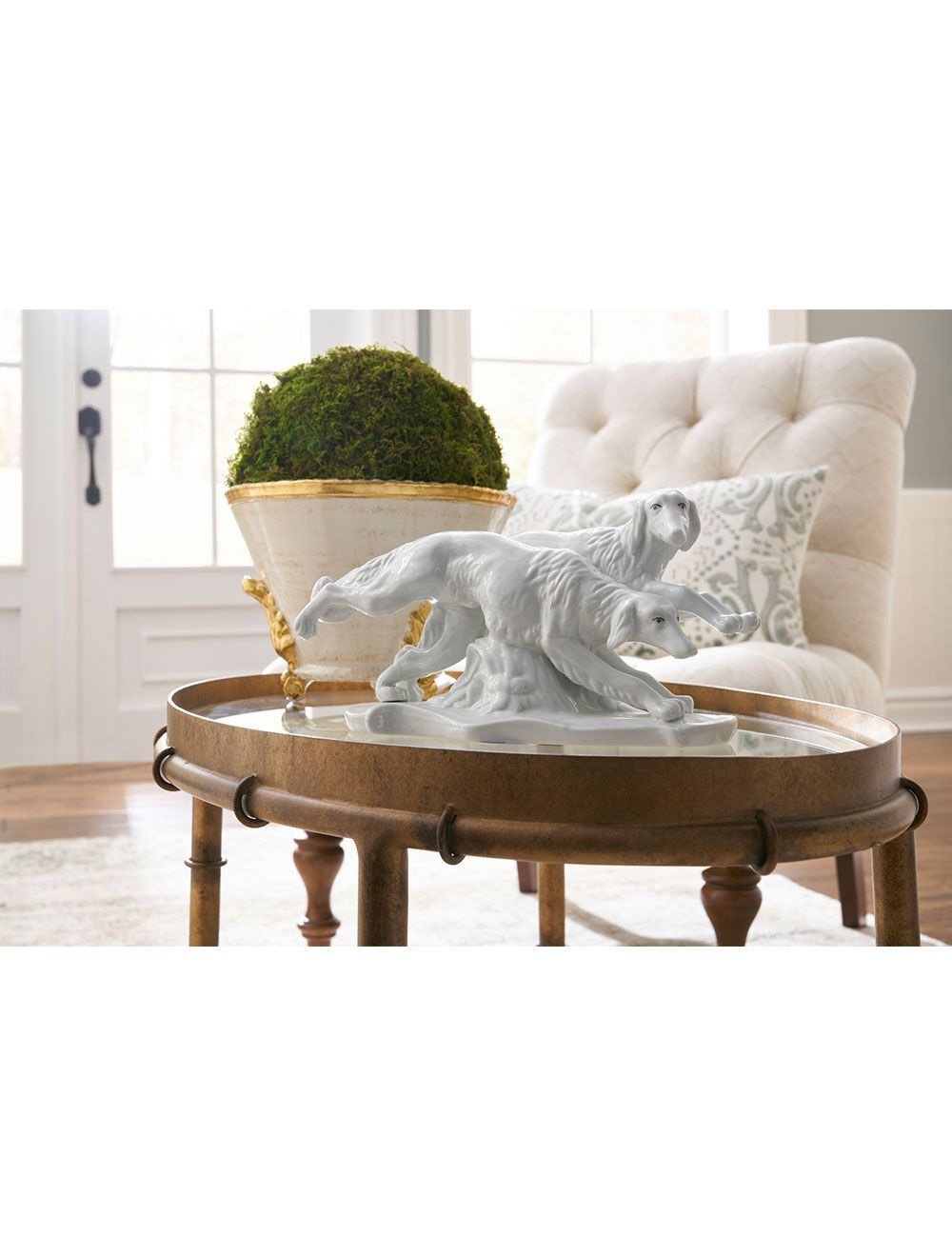 Chelsea House Greyhounds - White (BRB)