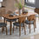 Thumbnail: Strato Dining Table with 4 Chairs (CA)