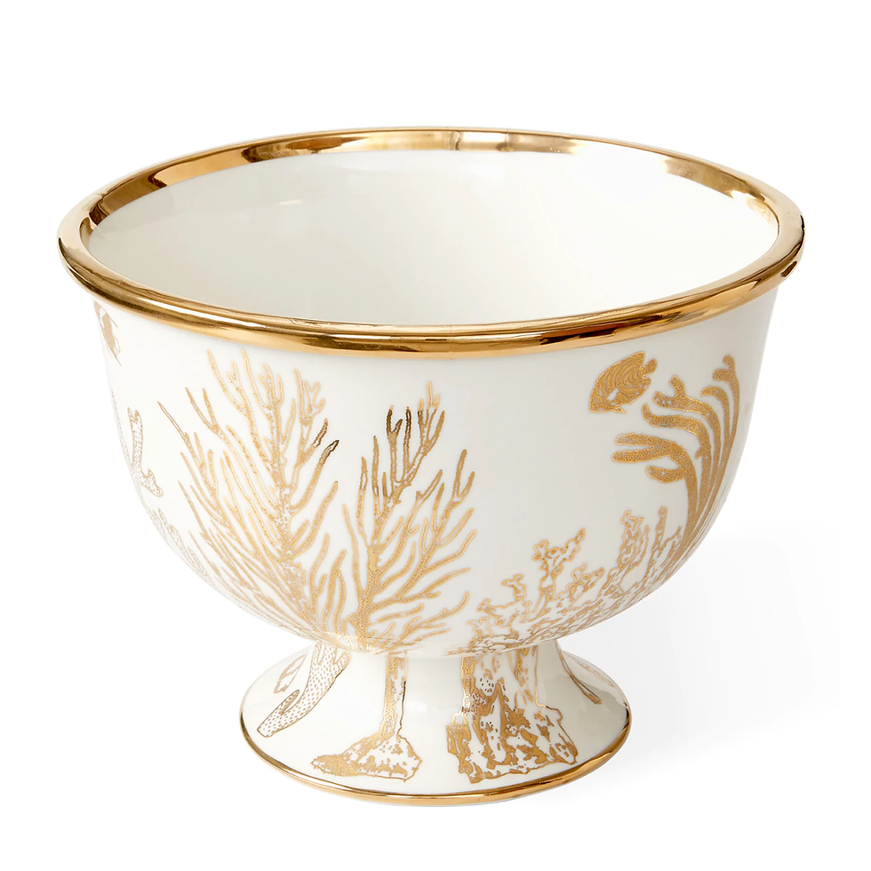 Jonathan Adler's BOTANIST CORAL CENTERPIECE BOWL (JO)