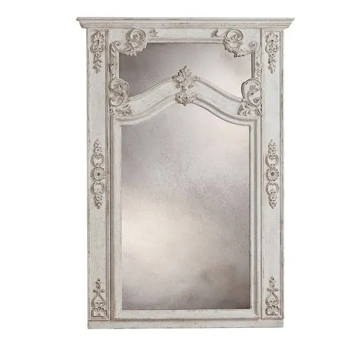 Spini Firenze ROLAND WHITE WALL MIRROR (Art)