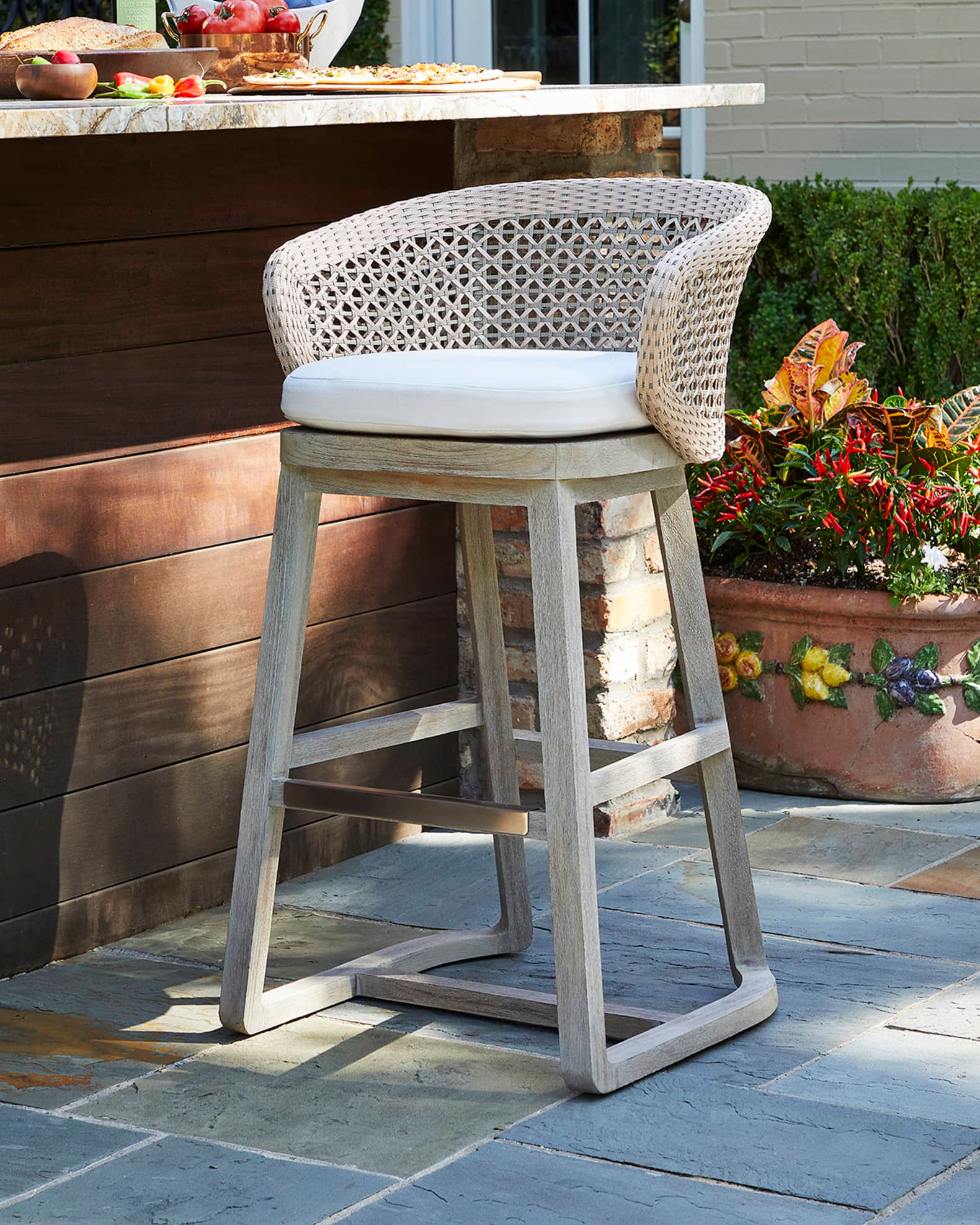PALECEK Laguna Outdoor Barstool (HO)