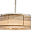 Thumbnail: Sunpan Kore Chandelier Brass/Clear, Small (CH)