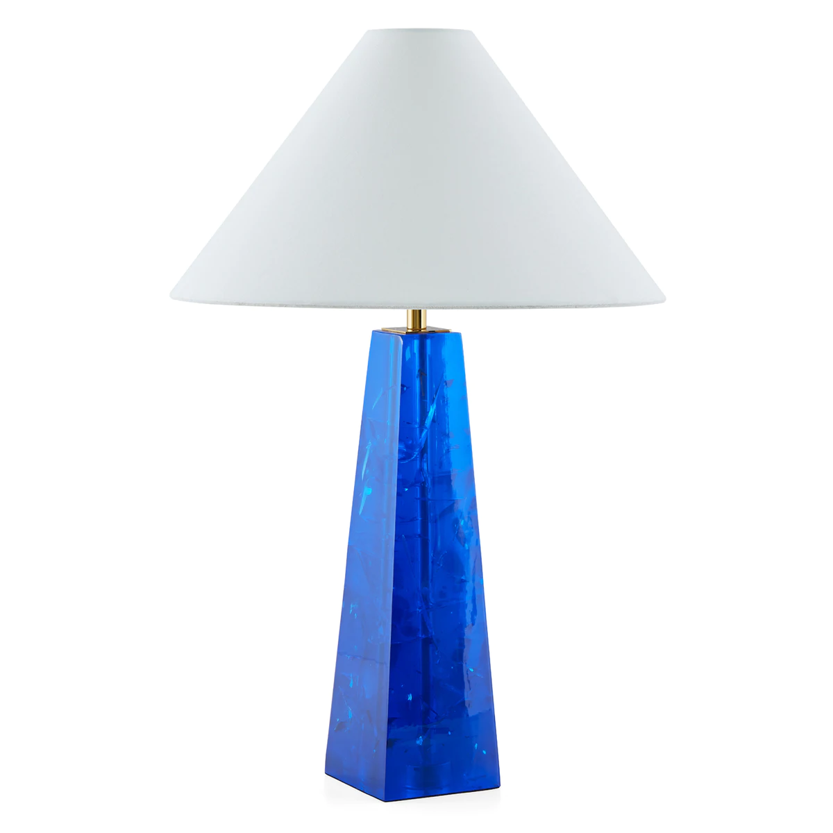 PRISMA TABLE BLUE LAMP (HO)