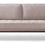 Thumbnail: WALNUT/CANVAS Woodrow Skandi 87" Fabric Sofa (KA)