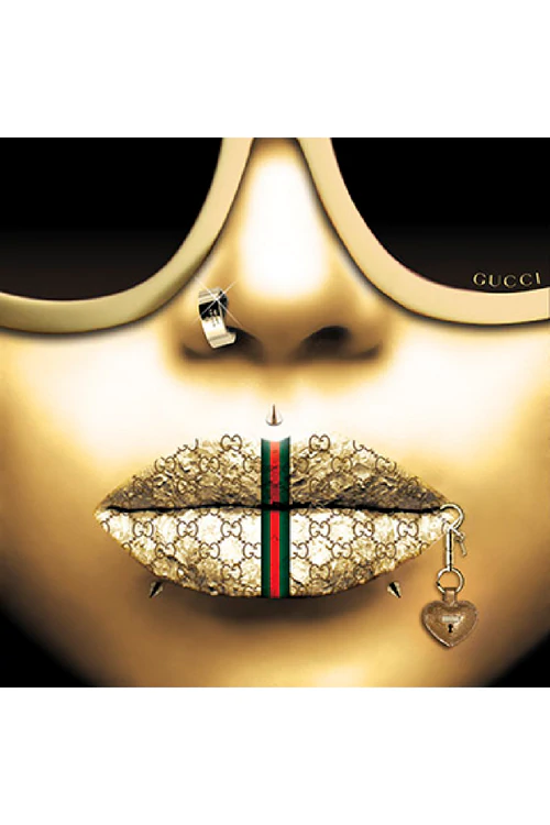 Punk Feminist Artwork with Gucci Detail | Andrew Martin G-Gold (OO)