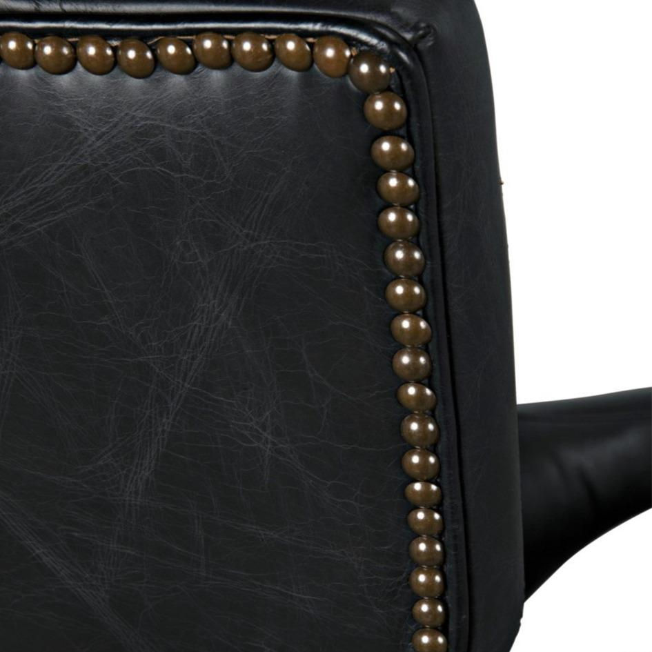 Thumbnail: Heracles Chair Black Leather by Noir (CG)